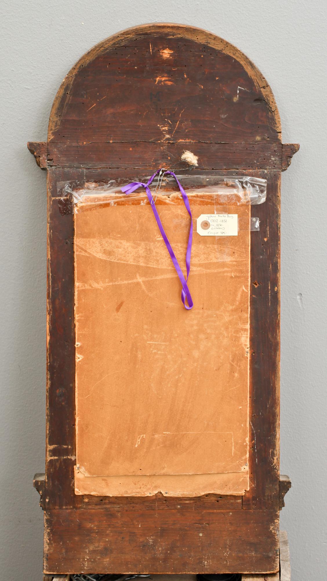 SPEGEL, Johan Martin Berg, Göteborg, empire, 1800-talets första hälft, märkt.