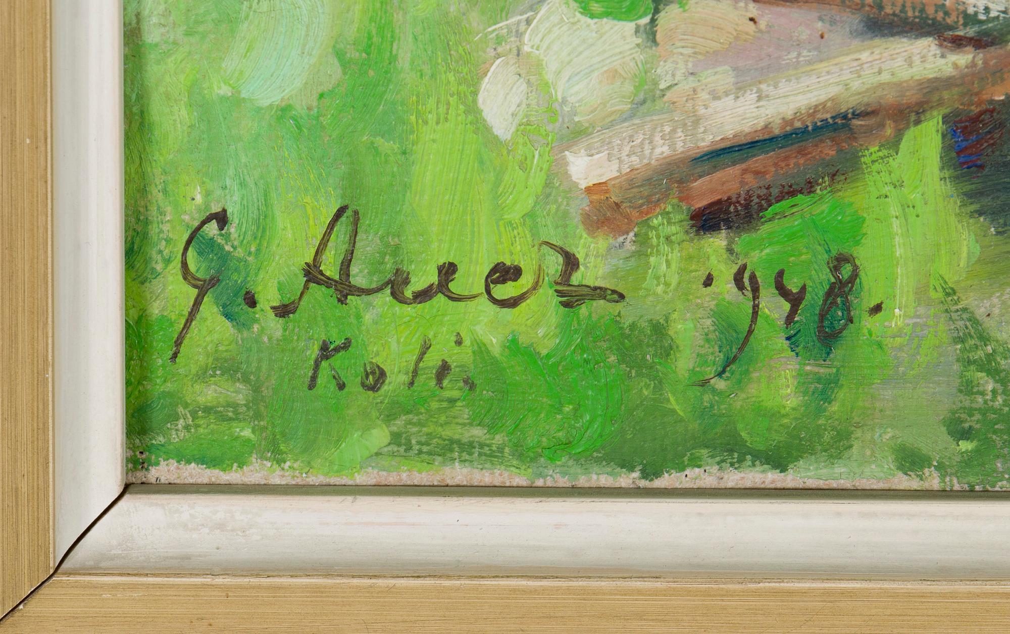 Grigor Auer, Lake view from Koli.