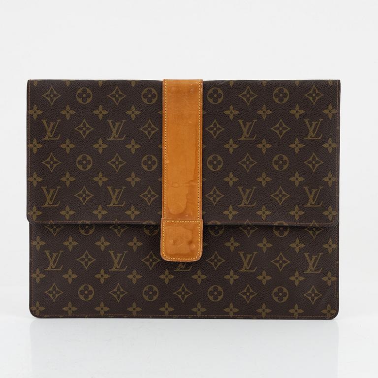 Louis Vuitton, A monogram canvas Vintage Porte Documents.