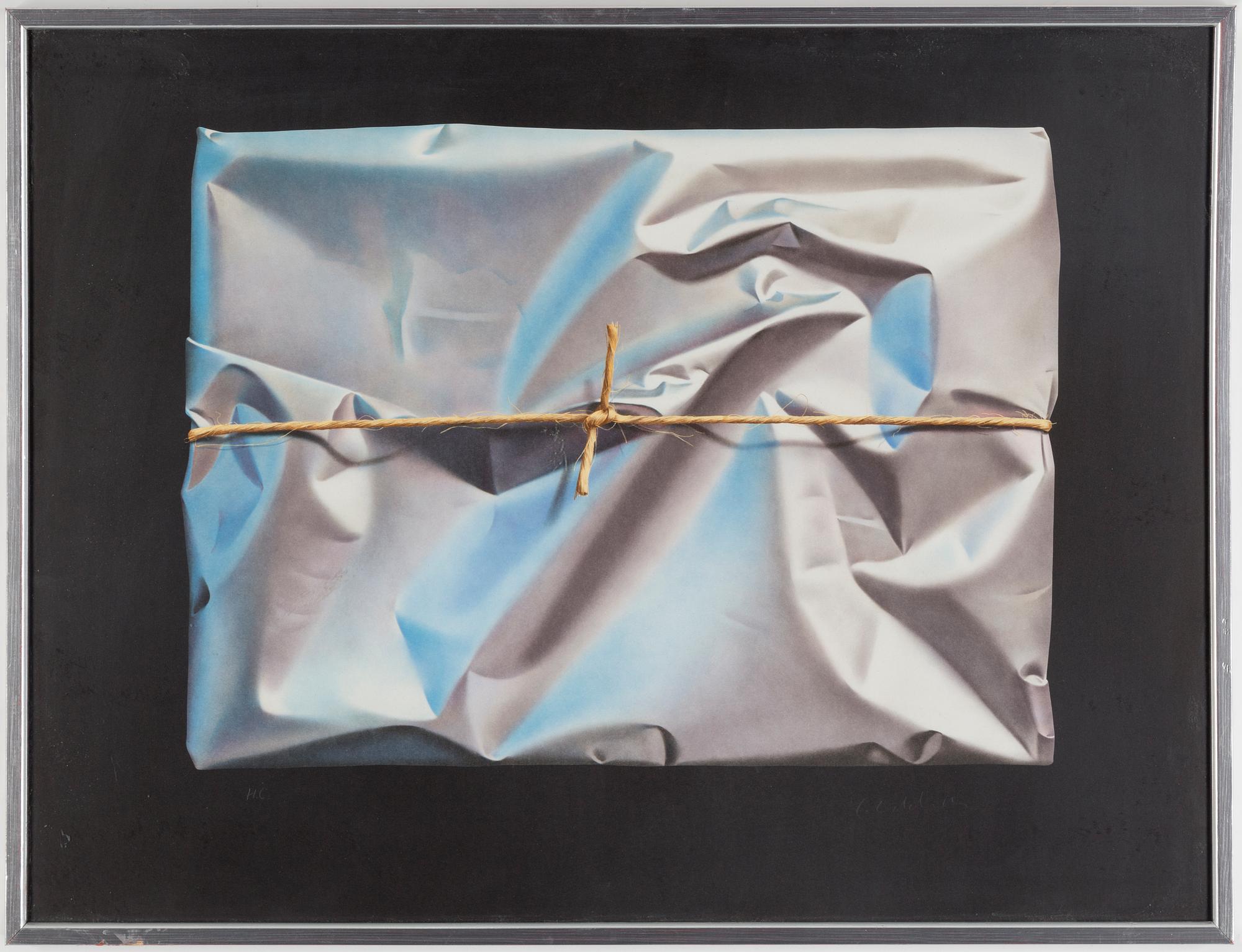YRJÖ EDELMANN, a colour lithograph, signed HC.