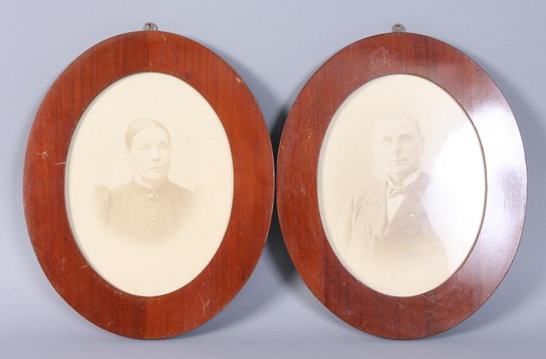 RAMAR, ett par, omkring sekelskiftet 1800/1900-tal.