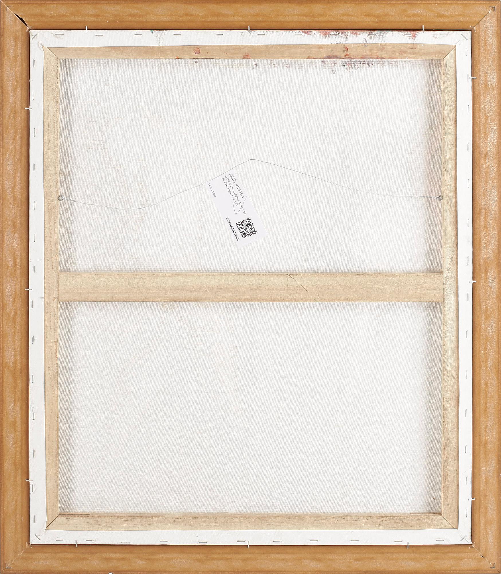 GÖRAN HAUSENKAMP, olja på duk, signerad.