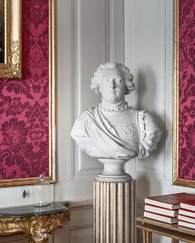 Johan Tobias Sergel, A plaster late Gustavian bust of Gustaf Adolf Reuterholm (1756-1813) 1795.