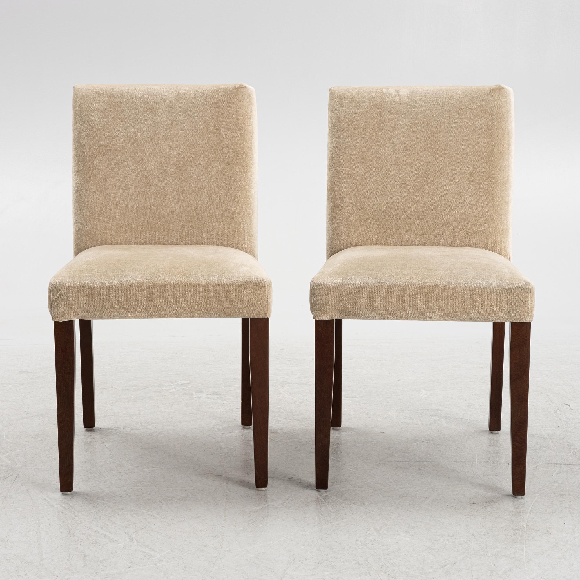 Anika Reuterswärd, matbord, "Gustav", Fogia, samt stolar, 8 st, Homeline.