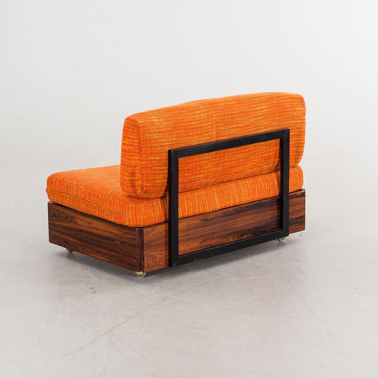 VERNER PANTON, a bar cabinet and couch, designed 1961. Cites-certificate.