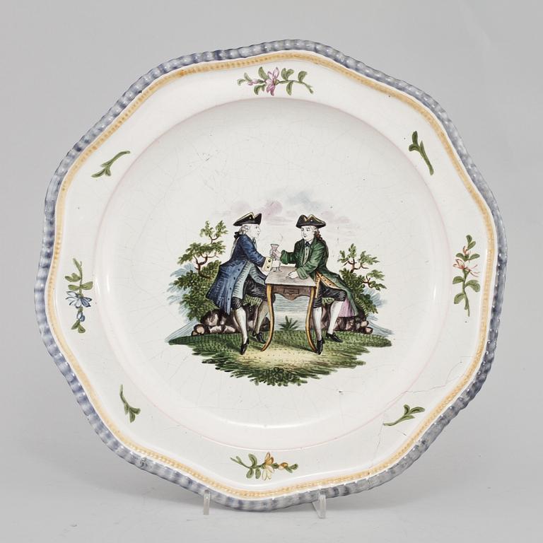 FAT, fajans, Mellaneuropa, 1800-tal.