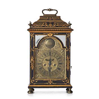 131. A Swedish late Baroque table clock by Petter Ernst, Stockholm 1753-54.