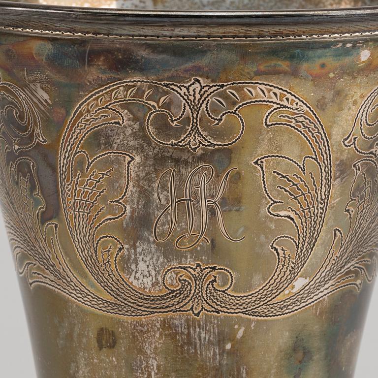 CG HALLBERG pokal silver Stockholm 1937.