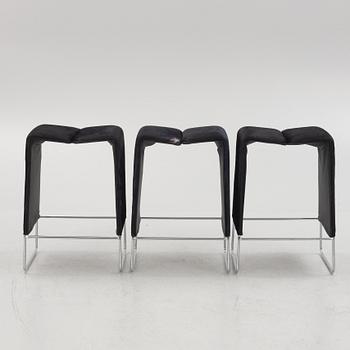 Patricia Urquiola, three "Lazy '05" bar stools, B&B Italia.