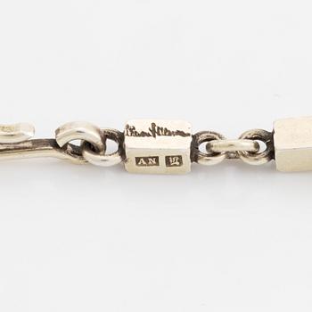 Wiwen Nilsson, armband, förgyllt silver, stavar och länkar.