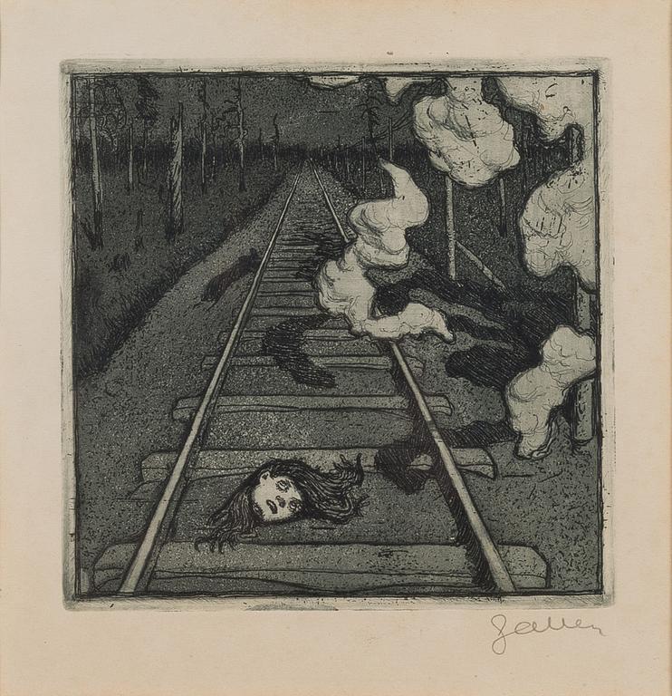 AKSELI GALLEN-KALLELA, "RAILS".