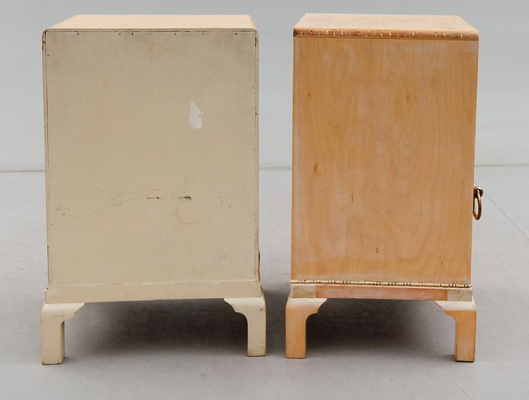 SÄNGBORD, 1 par, 1900-tal.