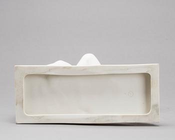 A PARIAN FIGURIN "ARIADNE" AFTER J H DANECKER GUSTAVSBERG 1926. SWEDEN.