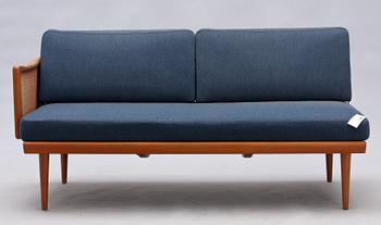 SOFFA MED SOFFBORD, Peter Hvidt & Orla Mølgaard Nielsen, France & Son, Danmark.