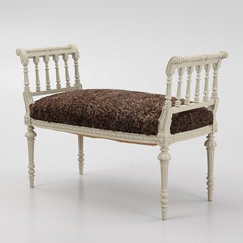 Banquet chair, Gustavian style, late 19th century.