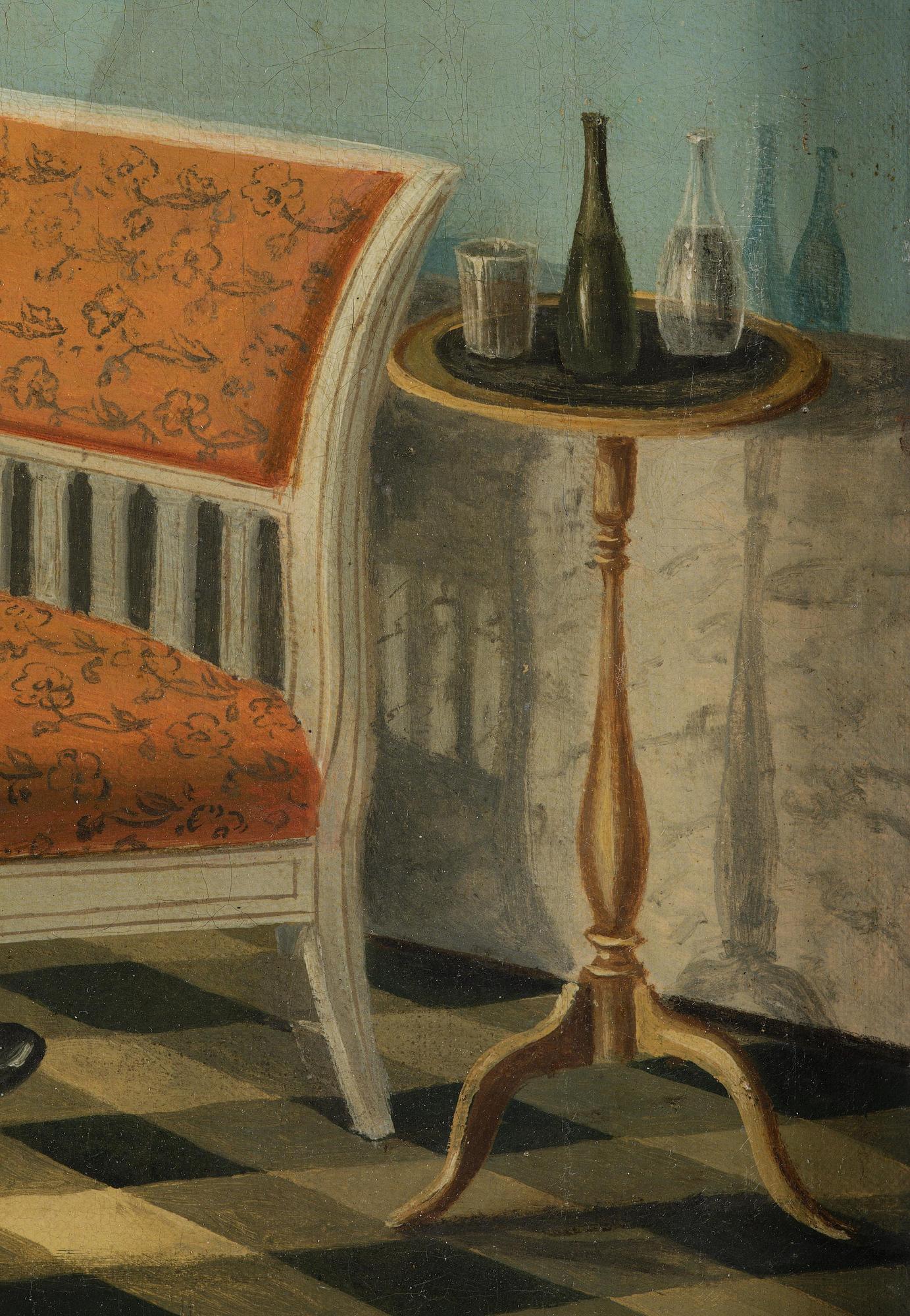 Axel Otto Mörner, Self-portrait of Colonel Axel Otto Mörner of Morlanda at Skedhult Manor, Eksjö, Småland.