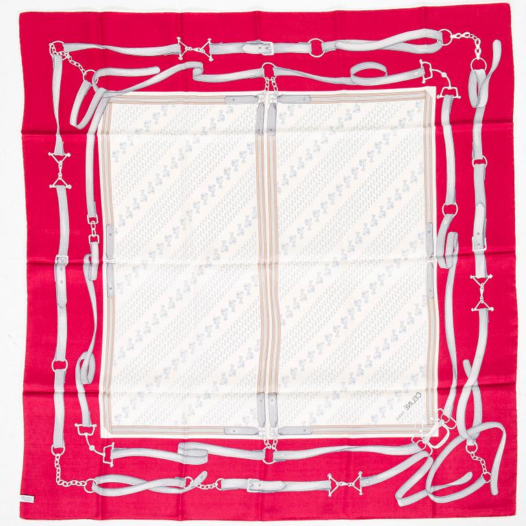 Céline, ett skärp samt scarf, 2 st.