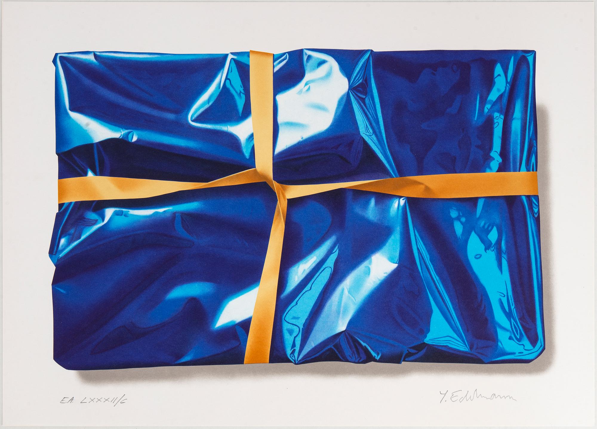 Yrjö Edelmann, lithograph in colours, 2001, signed EA LXXXII/C.