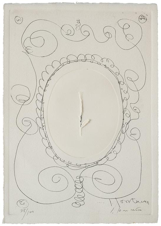 Lucio Fontana, "Concetto spaziale".