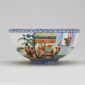 SKÅL, äggskalsporslin, Republik (1912-49), Kina.