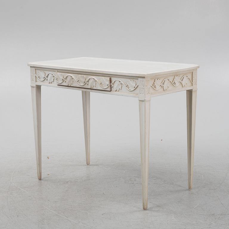 A Gustavian-style table,  19th century.