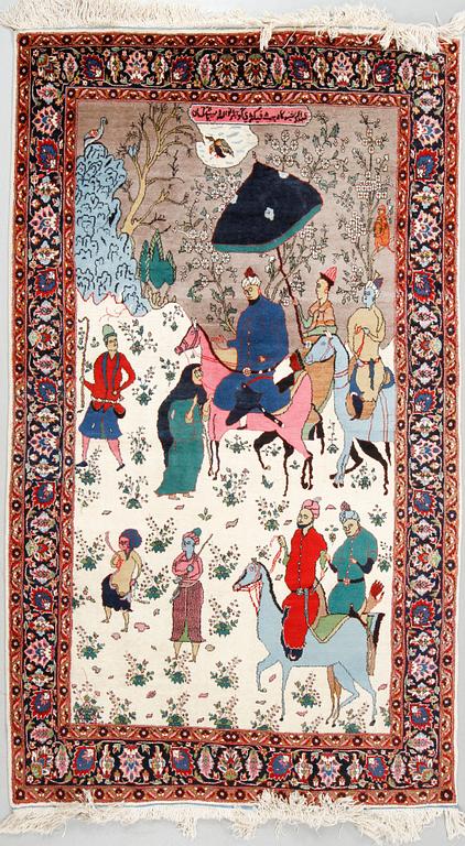 MATTA, orientalisk, 230 x 140 cm, bär inskription.