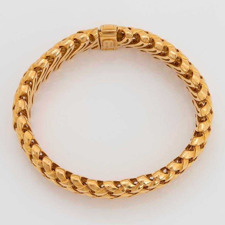 Tiffany armband 18K guld "Vannerie".