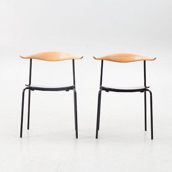 Hans J. Wegner, stolar, ett par, "CH88T", Carl Hansen & Son, Danmark.