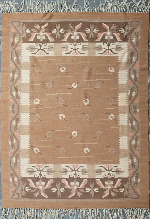 Greta Skogster-Lehtinen, GRETA SKOGSTER-LEHTINEN, A 1920s Finnish flat weave carpet for Kotiteollisuus Oy Orkamo.