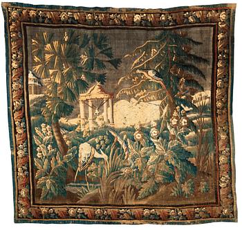 308. TAPESTRY, woven tapestry. 284 x 295 cm. Flanders around 1700.