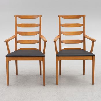 Carl Malmsten, armchairs, a pair, "The Armorer".