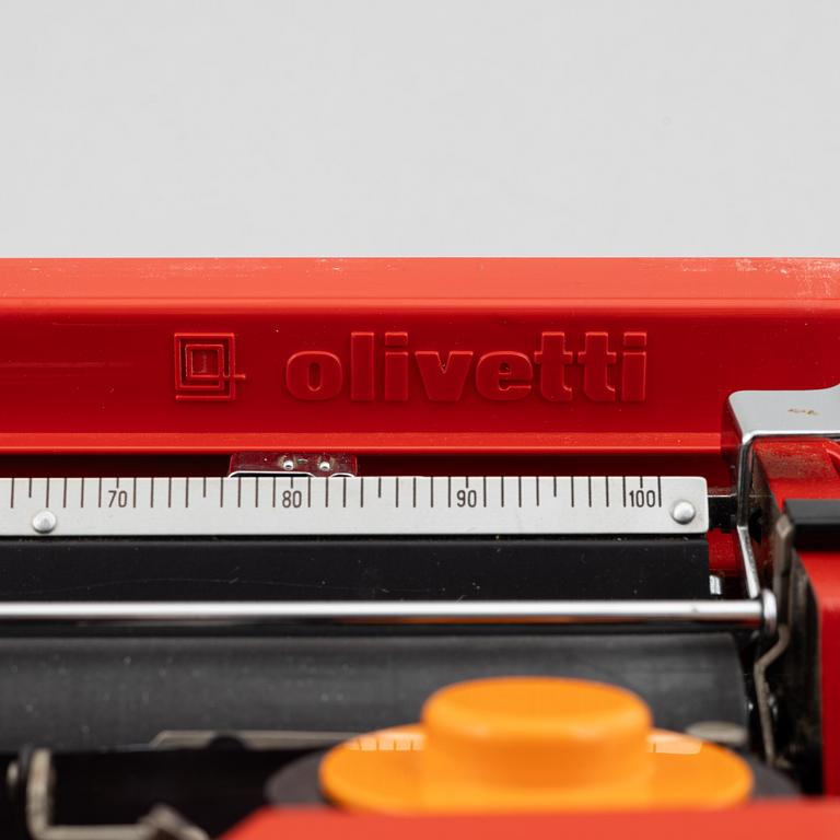 Ettore Sottsass, typewriter, "Valentine", Olivetti, Italy.