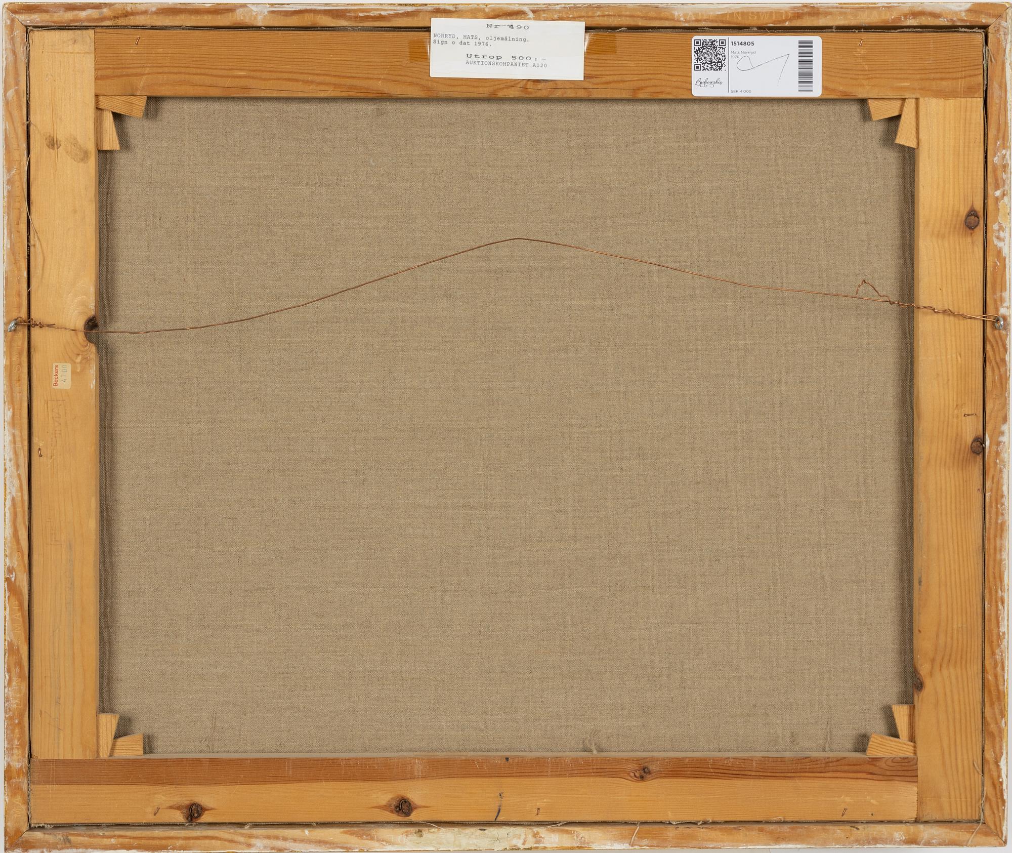 Mats Norryd, Utan titel.