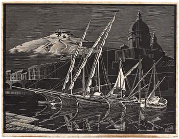 341. Maurits Cornelis Escher, ”Catania, Sicily”.