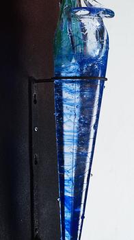 Kjell Engman, glasskulptur, Kosta Boda, unik.