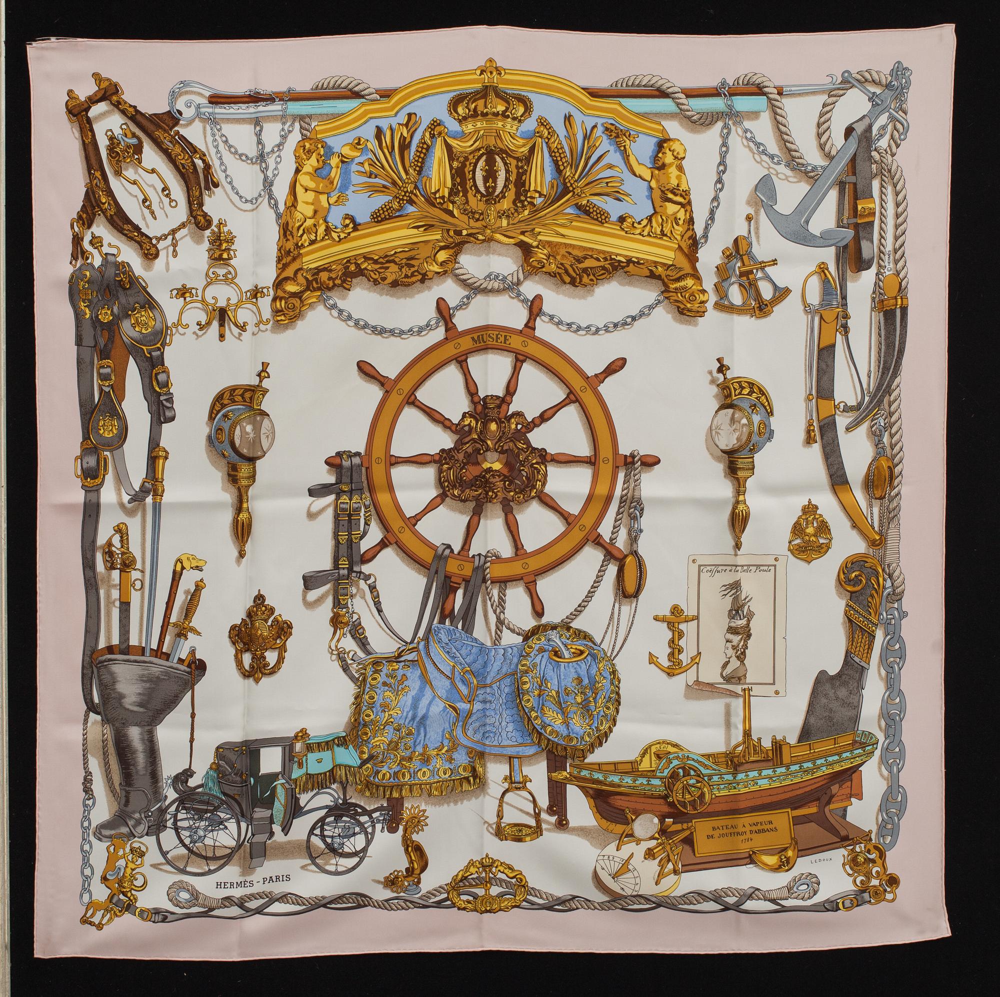 SCARF, "Musée", Hermès.