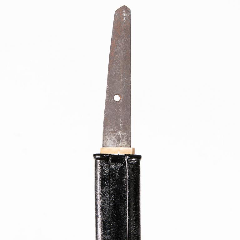 A Japanese Wakizashi blade, possibly Edo period.