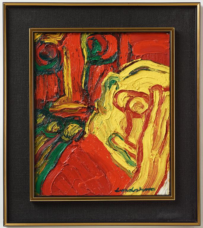 Bengt Lindström, BENGT LINDSTRÖM, oil on canvas, signed.