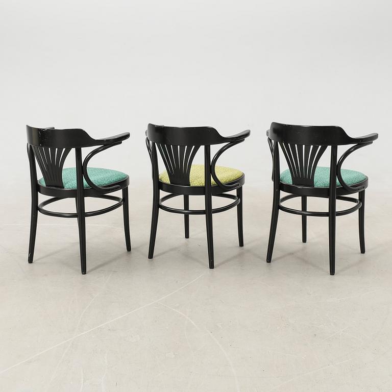 Armchairs, 6 pieces, Gemla, late 20th/early 21st century.