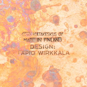 TAPIO WIRKKALA, KAHVIKANNU JA KERMAKKOJA 2 KPL. Leimatut Tapio Wirkkala, Hopeakeskus Oy. 1900-luvun loppupuoli.
