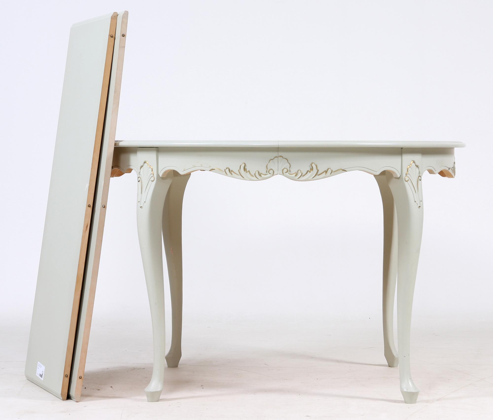 MATGRUPP, 6 delar, Chippendale-stil, 1900-tal.
