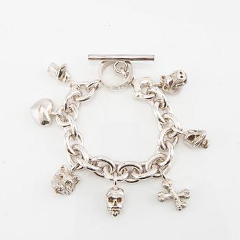 Ernst Billgren, silver bracelet, limited edition, Maria Elmqvist Trosa 2002.