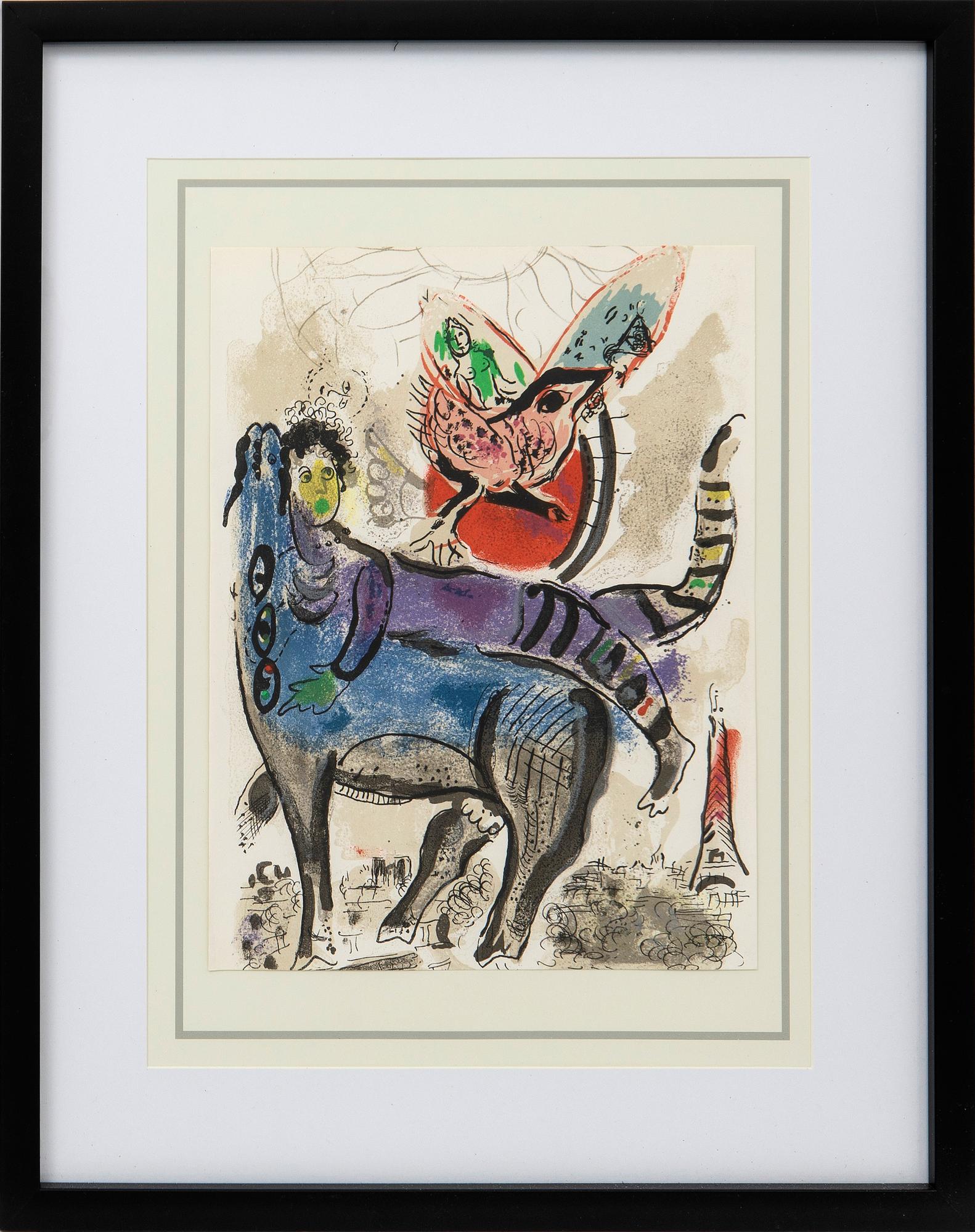 Marc Chagall, "The Blue Cow.".