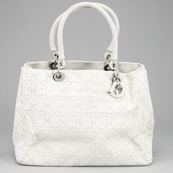 CHRISTIAN DIOR, 'Cannage Leather Tote Bag'.