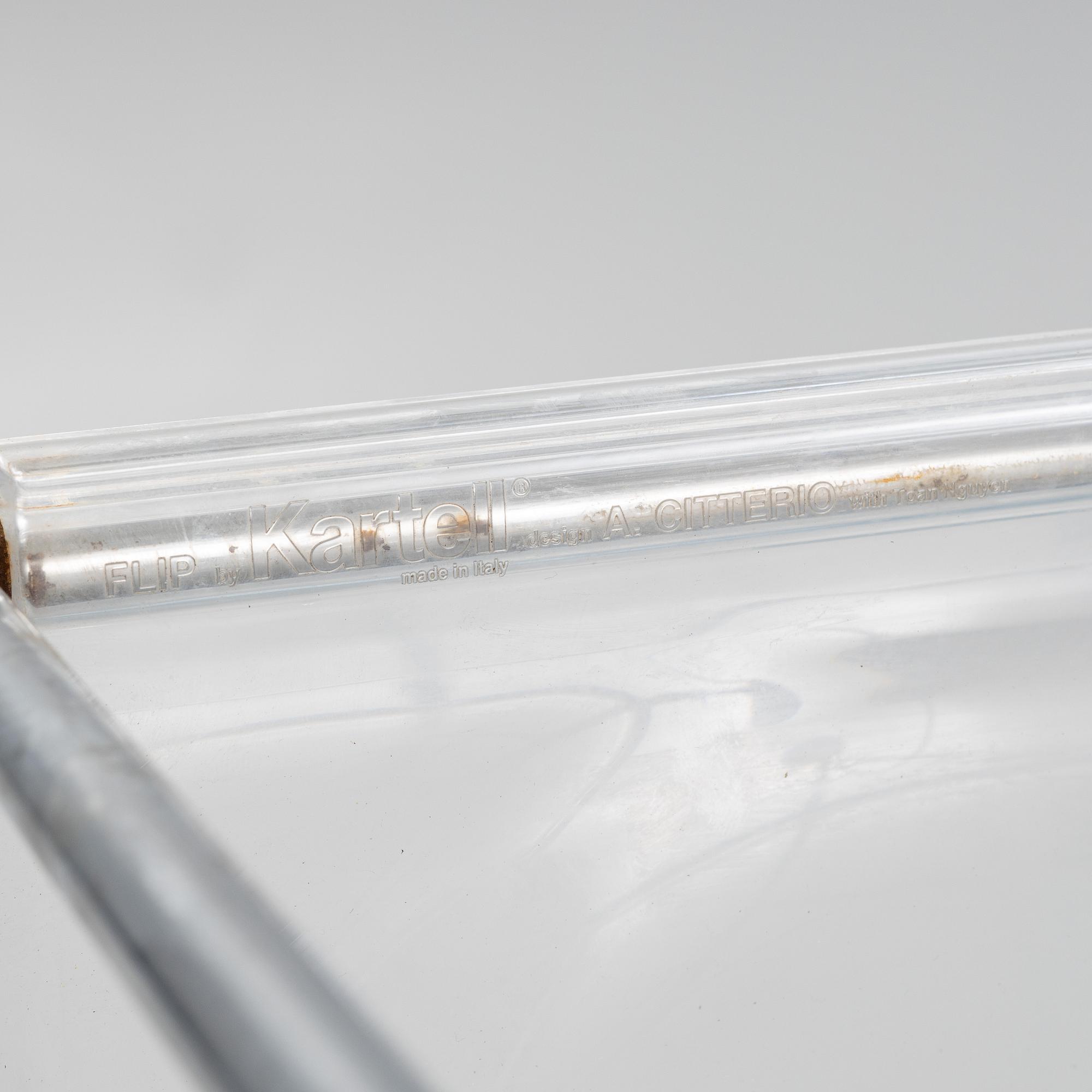 Antonio Citterio & Toan Nguyen, "Flip", serveringsvagn, Kartell.