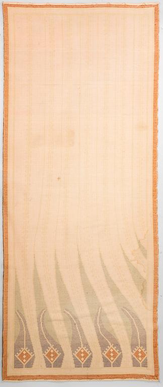 Akseli Gallen-Kallela, a Finnish bench rug manufactured by Friends of Finnish Handicraft 1899.