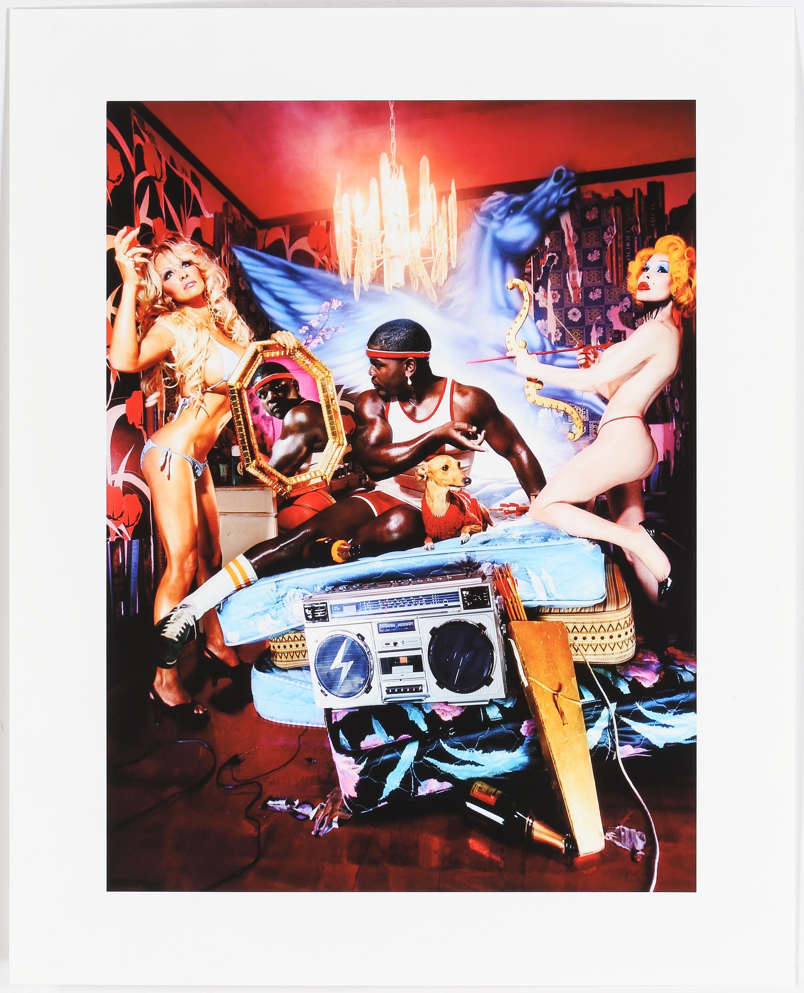 DAVID LACHAPELLE, "Most Perfect Work", triptyk, Fotografiska museet, numrerad 14/250, certifikat medföljer.