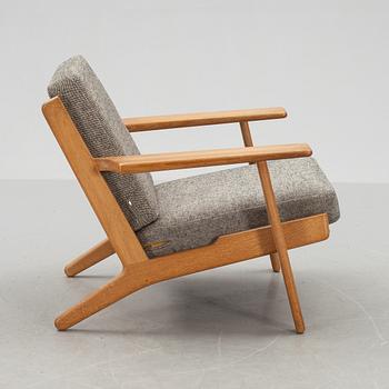 FÅTÖLJ, "GE 290", Hans J Wegner, Getama, Danmark, 1900-talets andra hälft. Säljes till förmån för "Läkare utan gränser".