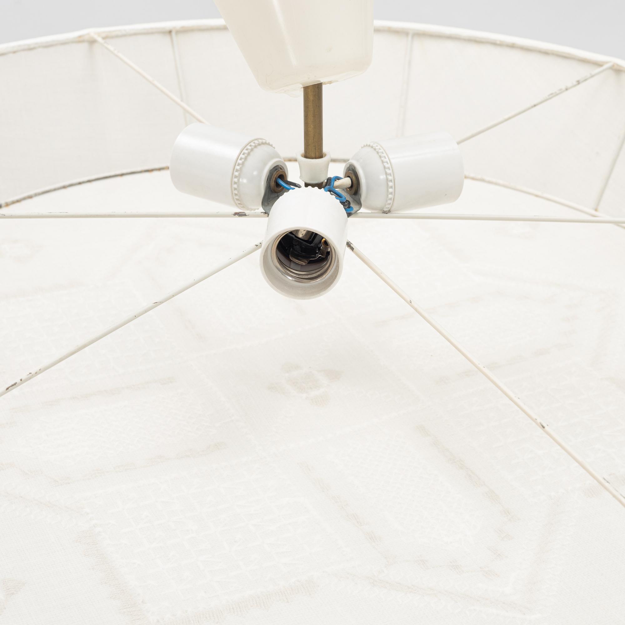 A Swedish Modern ceiling lamp, 1940's/50's.