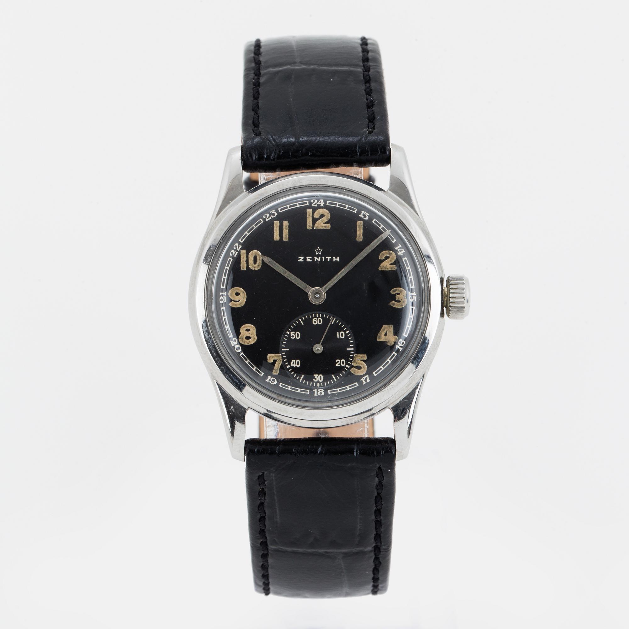 ZENITH, wristwatch, 32 mm.